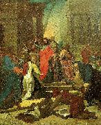 Theodore   Gericault la predication de saint paul a ephese Spain oil painting artist